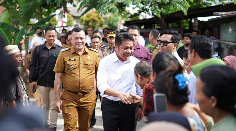 Dukung Program 3 Juta Rumah Presiden Prabowo, Gubernur Herman Deru Launching  Gebrak Kota Palembang
