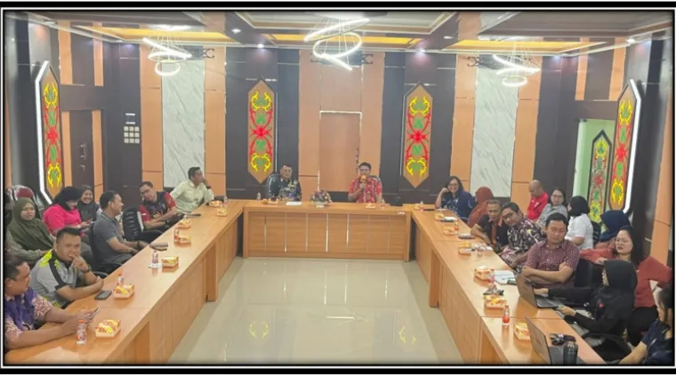 Evaluasi Pemanfaatan Aplikasi E-Kinerja dan Sinerja, DPMPTSP Kalteng Jalin Sinergi dengan BKD