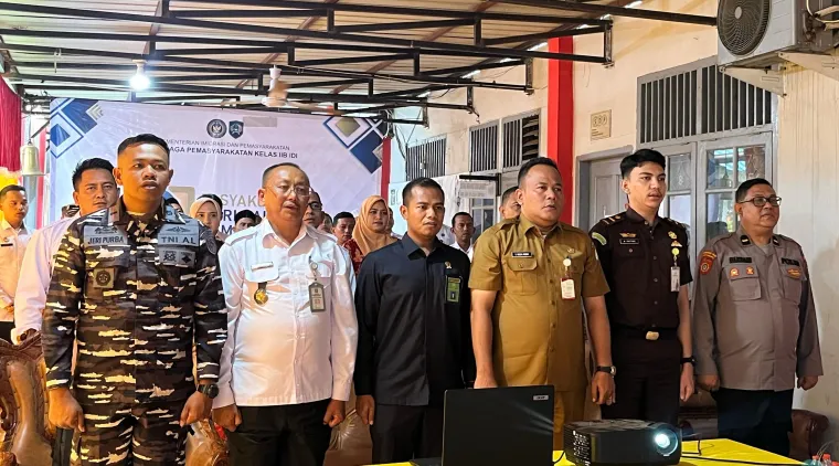 Lapas Idi Ikuti Secara Virtual Tasyakuran Hari Bhakti Pemasyarakatan Ke-61
