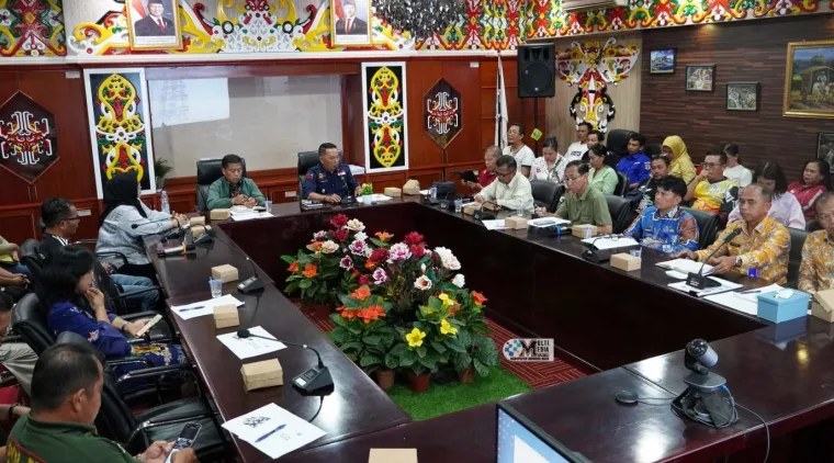 Pemkab Murung Raya Gelar Rapat Persiapan Festival Budaya Isen Mulang 2025