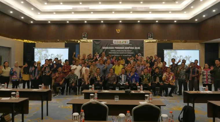 Pemprov Kalimantan Tengah Dorong Desa Tangguh Iklim Lewat Program ProKlim