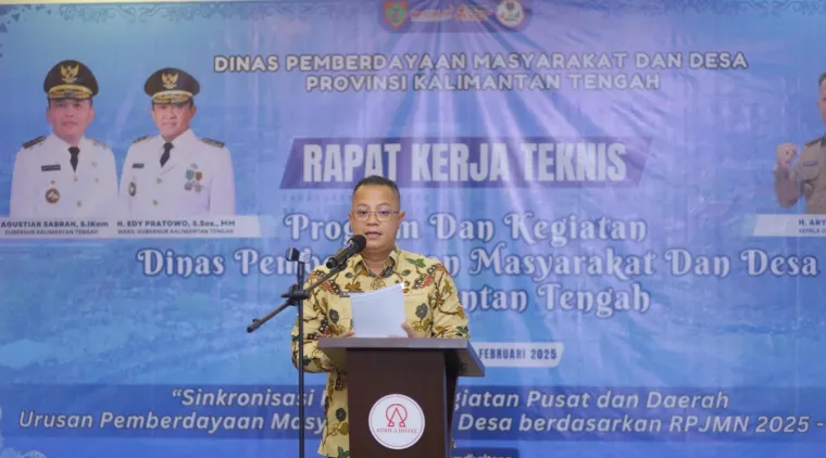Pemprov Kalimantan Tengah Gelar Rakernis Program Pemberdayaan Masyarakat dan Desa Tahun 2025