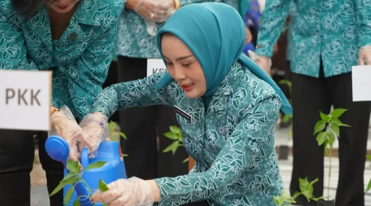 Pemprov Kalteng Sinergikan Dinas dan PKK Bangun Budaya Menanam dari Rumah