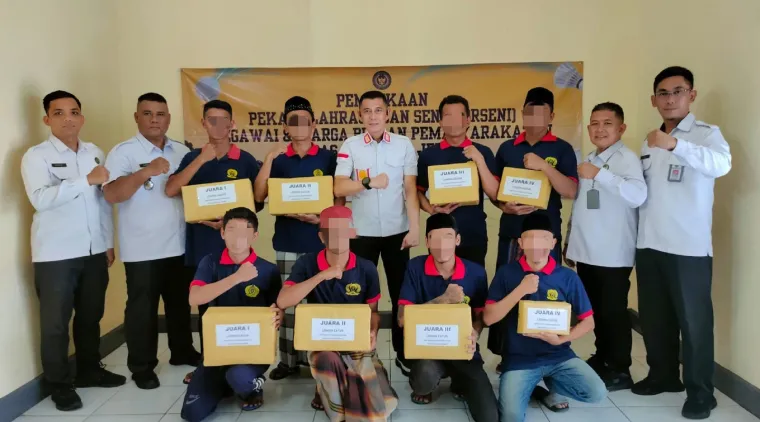 Prestasi dan Kebersamaan Warga Binaan Pemasyarakatan Warnai Puncak Porsenap Lapas Jember