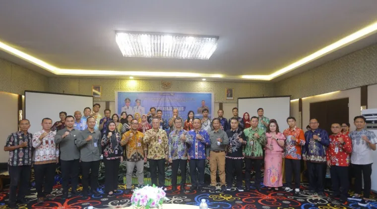 Rakernis Program dan Kegiatan Dinas PMD Kalimantan Tengah 2025 Fokus Pada Sinergi Pusat dan Daerah