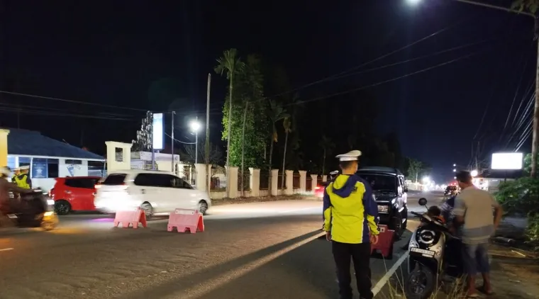 Razia Rutin Malam Minggu, Polres Pasaman Barat Tilang 46 Kendaraan