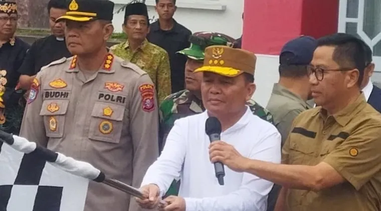 Tanggap Darurat Banjir di Barito, Gubernur Kalteng Lepas Pengiriman Bantuan Kemanusiaan