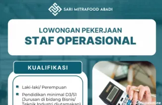 Bergabung dengan Sari Mitrafood Abadi! Lowongan Kerja Staff Operasional Dibuka