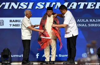 Bupati Asahan mengikuti Rapat Koordinasi Kebijakan dan Layanan Pertanahan dan Tata Ruang