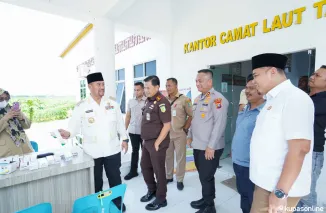 Komitmen Layani Rakyat, Bupati Batu Bara Tinjau Langsung Pelaksanaan Program Berlayar