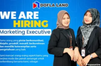 Lowongan Kerja Marketing Executive di PT. Dofla Jaya Properti, Raih Penghasilan hingga 20 Juta!