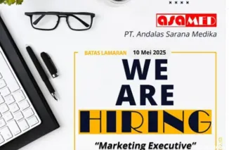 Lowongan Marketing Executive PT. Andalas Sarana Media Mei 2025, Penempatan Pekanbaru