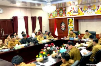 Pemkab Murung Raya Bahas Pembentukan Koperasi Desa Merah Putih