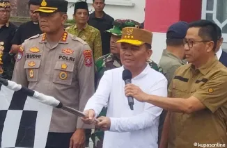Tanggap Darurat Banjir di Barito, Gubernur Kalteng Lepas Pengiriman Bantuan Kemanusiaan