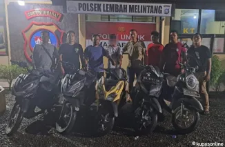 Tim Opsnal Polsek Lembah Melintang Ringkus Resedivis Curanmor, 5 Unit Sepeda Motor Diamankan