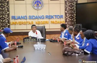 UNP Terima Kunjungan DPW MOI Sumbar, Bahas Peran Media Online dalam Dunia Pendidikan