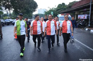 Wagub Sumsel Cik Ujang Resmi Buka "Musi Runner 5K