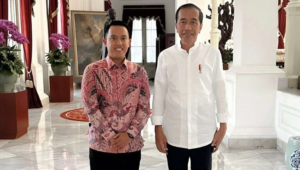 Sendi Fardiansyah menemui presiden Jokowi. (Foto: Dok istimewa)