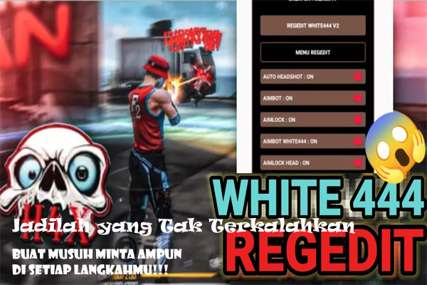 Musuh Langsung Ko id...!Link Download Regedit Apk Regedit White 444 V3 Macro Free Fire, Auto Headshot 100 % Anti Baned!