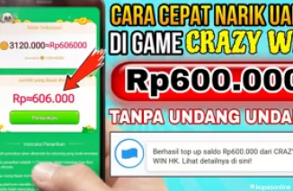 Berikut Link Download Game Penghasil Uang Crazy Win, yang Terbukti Membayar Hingga Rp600 Sehari!!