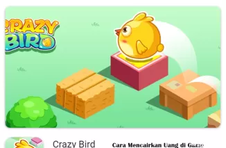 Cara Mencairkan Uang di Game Penghasil Uang Crazy Bird Dalam Hitungan Detik!