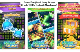 Cocokan Gambar di Bayar Hingga 200 Ribu Perhari! Game Penghasil Uang Ocean Crush 100% Terbukti Membayar!