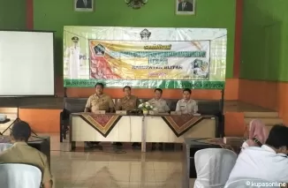 Gelaran sosialisasi PBB P2 dari Bapenda Kab Blitar di Kec Wlingi