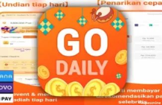 Raih Penghasilan Harian dengan Aplikasi Penghasil Uang Go Daily ke DANA, WD Rp.100.000