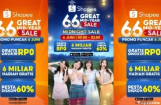 Daftar Diskon 6.6! Berikut Kode Voucher Untuk Mendapatkan Diskon Besar!!