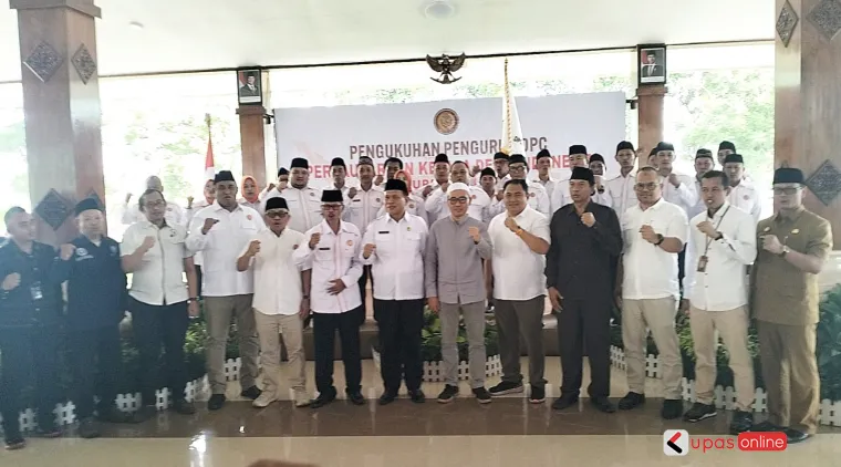 Foto bersama Jajaran pengurus DPD dan DPC PKD Indonesia Kab Blitar bersama Sekda dan Kepala OPD terkait di Lingkup Pemkab Blitar