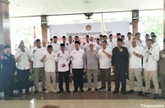 Foto bersama Jajaran pengurus DPD dan DPC PKD Indonesia Kab Blitar bersama Sekda dan Kepala OPD terkait di Lingkup Pemkab Blitar