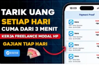 Website Freelance Ini Terbukti Bayar! Cukup Modal HP & Internet, Bisa Dapat Uang Setiap Hari