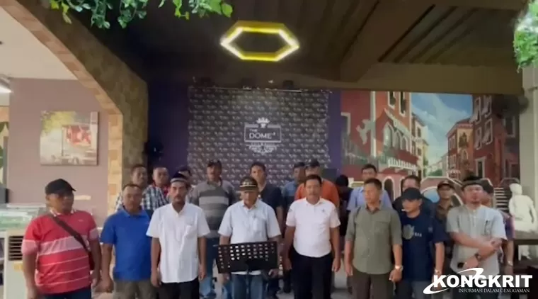 Aliansi Masyarakat Tulungagung Bersatu deklarasi tolak rencana hak angket Pemilu 2024