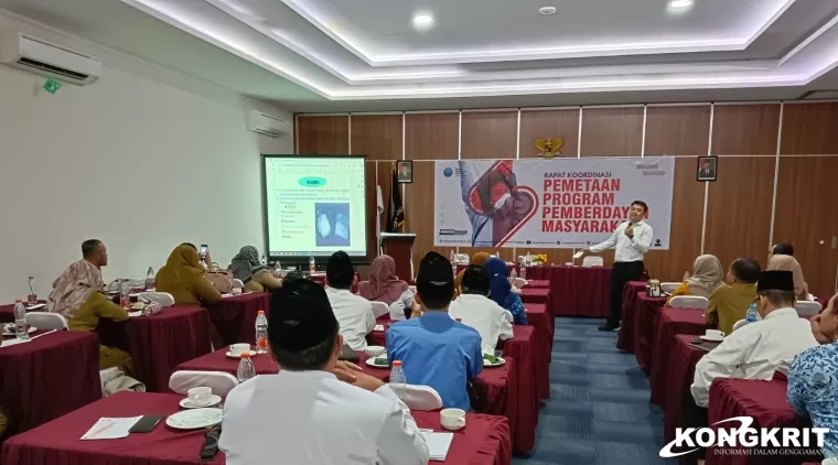 Sat Resnarkoba Polres Tulungagung memberikan penyuluhan kepada penggiat anti narkoba yang bertempat di salah satu hotel di Tulungagung, Rabu 21 Februari 2024.
