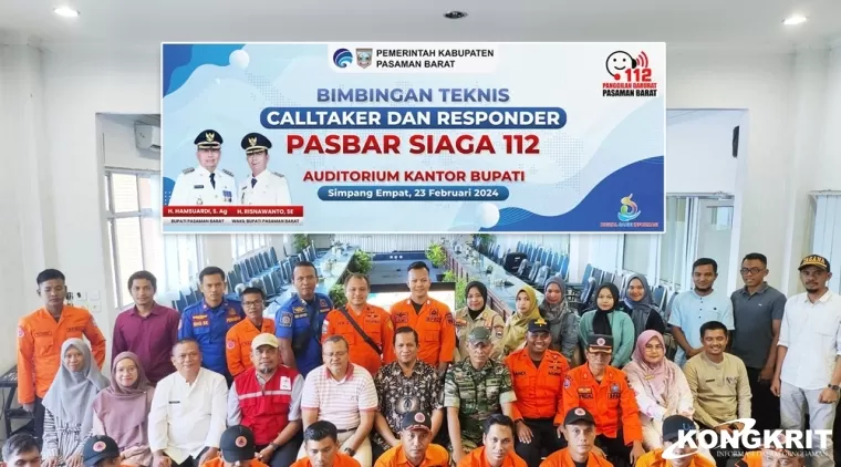 Diskominfo Gelar Pelatihan Peluncuran Pasbar Siaga 112, Meningkatkan Respon Darurat