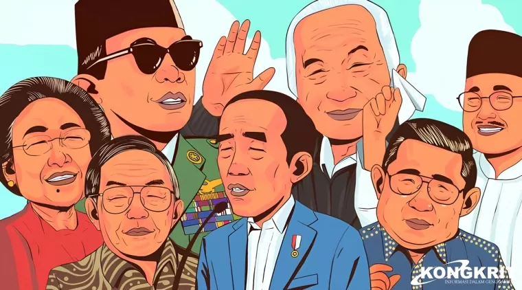 Menilik Jejak Tokoh Pemimpin Indonesia Dalam Gulat Politik Pilpres 2004-2024
