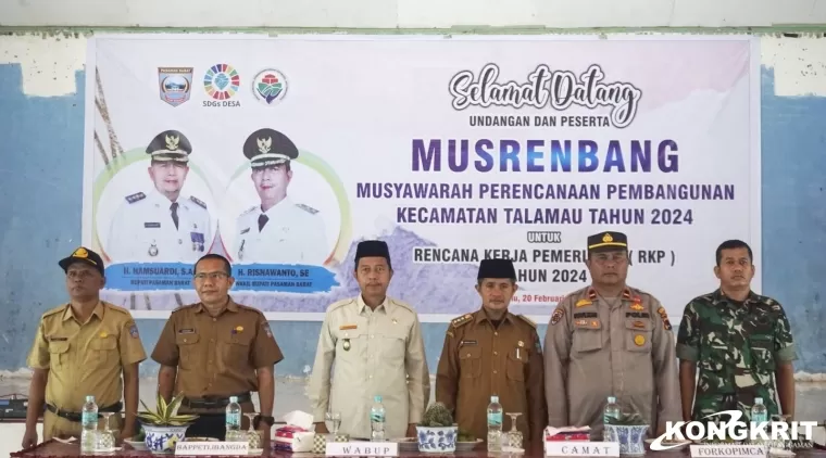 Musrenbang Kecamatan Talamau, Wabup Risnawanto Tekankan Peningkatan Pencapaian di Semua Sektor