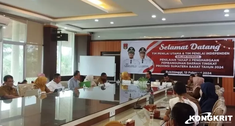 Pemko Bukittinggi Terima Kunjungan Tim Penilai PPD Tahap II Tingkat Sumbar Tahun 2024