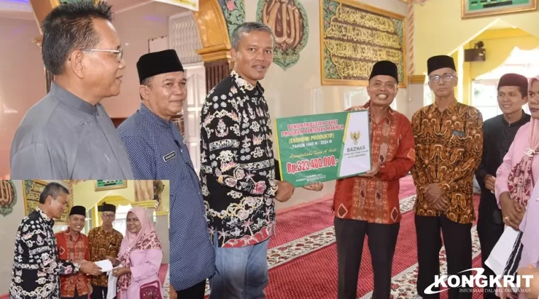 Penyaluran Zakat Program Pariaman Makmur oleh BAZNAS Kota Pariaman