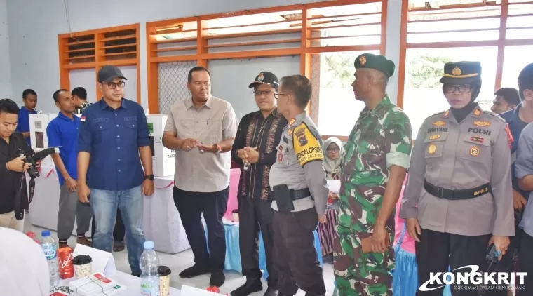 Sekdako Yota Balad Lakukan Pemantauan, Pemilu di Kota Pariaman Sukses, Aman, Lancar, dan Bersemangat