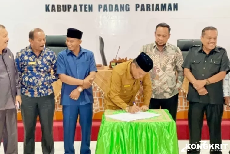 Wakil Bupati Padang Pariaman Pimpin Rapat Penandatanganan RPJPD 2025-2045