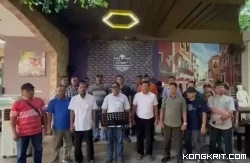 Aliansi Masyarakat Tulungagung Bersatu deklarasi tolak rencana hak angket Pemilu 2024