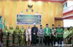 Bupati Hamsuardi Resmi Buka Lomba Mars Muslimat NU dan Asmaul Husna di Pasaman Barat