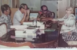 Kisah Cinta K'tut Tantri Untuk Indonesia, Gadis Berdarah Viking, Menantang Belanda dengan Siaran Radio. (Foto : Dok. Istimewa)