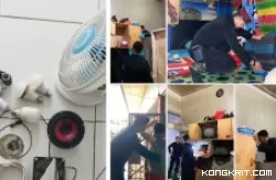 Lapas Bukittinggi Rutin Lakukan Penggeledahan Kamar Hunian WBP untuk Menjaga Keamanan