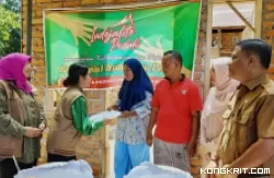 LKKS Kota Pariaman Gandeng Indo Jalito Peduli Bedah Rumah di Kota Pariaman