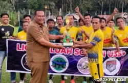 Pesta Sepak Bola, Sekdako Yota Balad Tutup Liga Paluah Sore di Kota Pariaman
