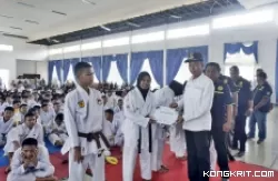 Semangat Tinggi dalam Ujian Kenaikan Tingkat INKAI Pasbar, Wabup Risnawanto Ajak Atlet Raih Prestasi Gemilang