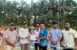 Wakil Bupati Pasbar Resmi Tutup Turnamen Sepak Bola Mini Repoper ke-VIII, Ajak Dukung Program Kepemudaan
