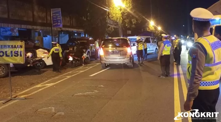 Polres Tulungagung bersama TNI dan Satpol-PP Tulungagung gelar razia skala besar